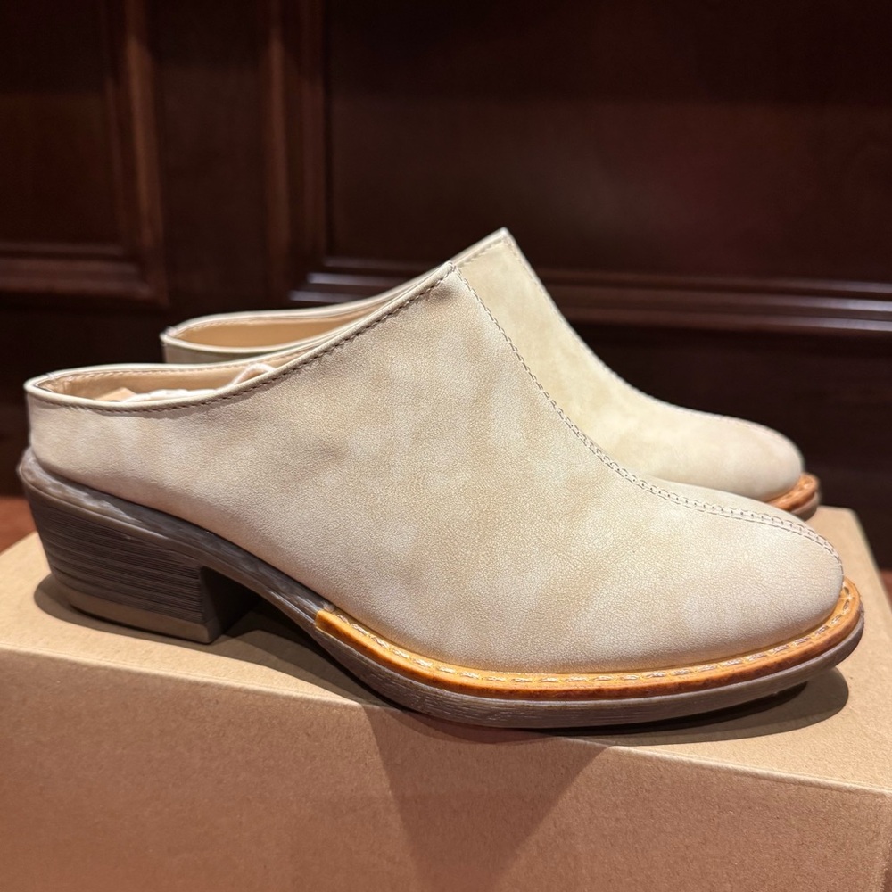 Mule Clogs Western Slip-on Boots - New American Rag Size 6
